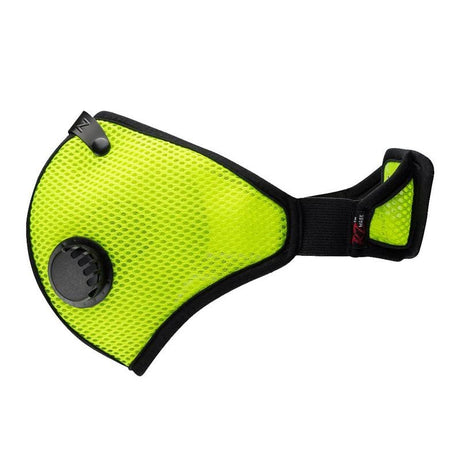 RZMask M2 Green Mesh Dust Face Mask with Filters for Woodworking Workshop Safety