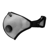 RZMask M2 Titanium Mesh Dust Face Mask with Filters, ideal for woodworking in hot dusty workshops