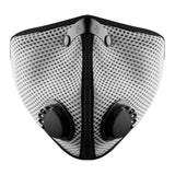 RZMask M2 Titanium Dust Face Mask with Replaceable Filters for woodworking in hot dusty workshops