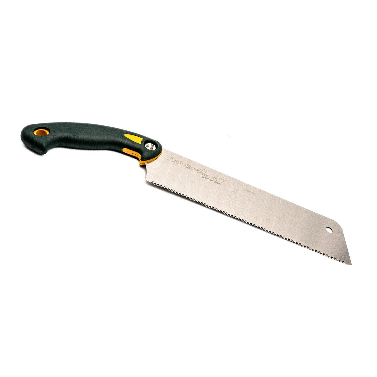 Zetsaw Japanese Kataba Pull Saw 265mm Blade in use with BEST Saw Guide, ideal for hand tool woodworking