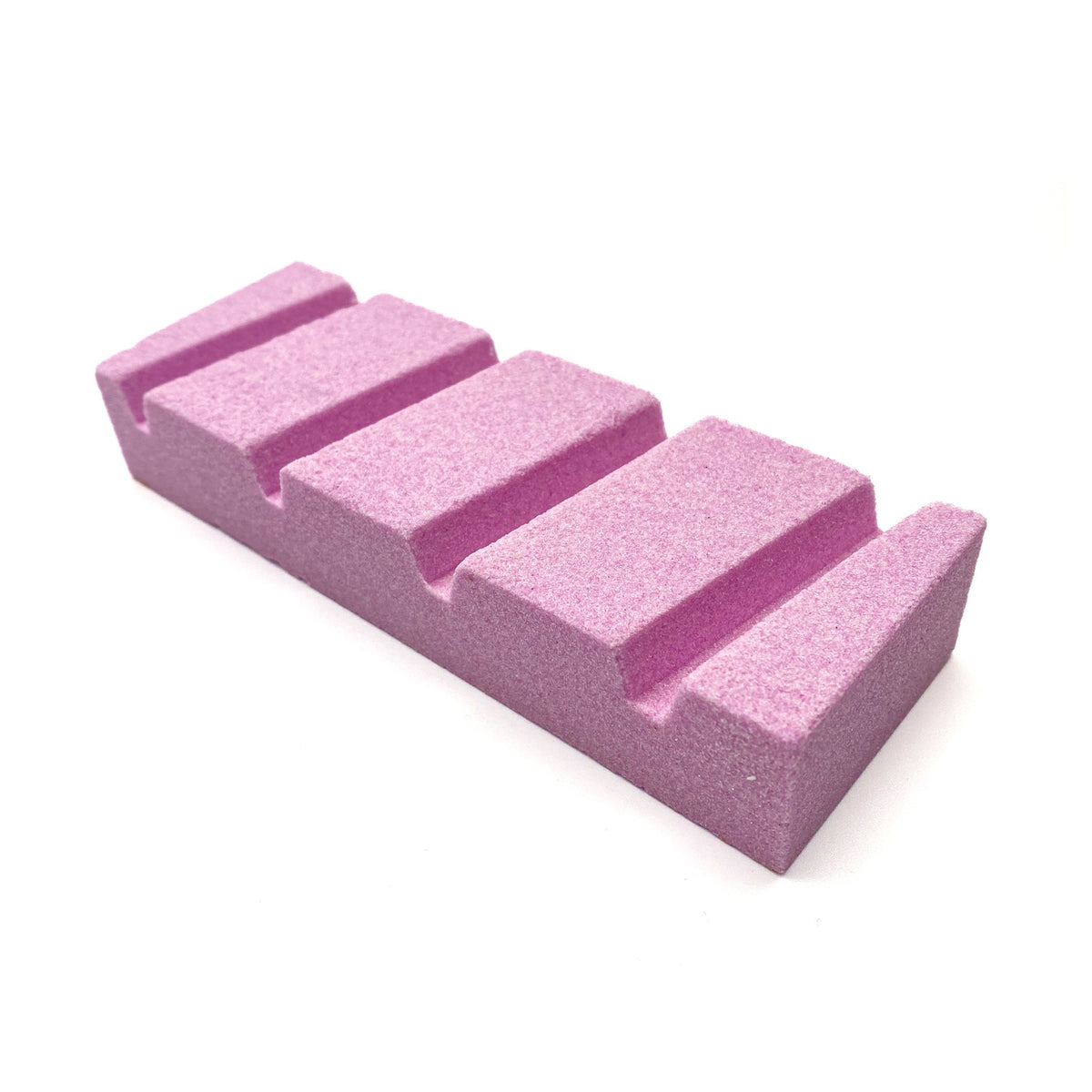 King Japanese Ceramic Flattening Stone 100 Grit on wooden workbench, essential for maintaining flat waterstones