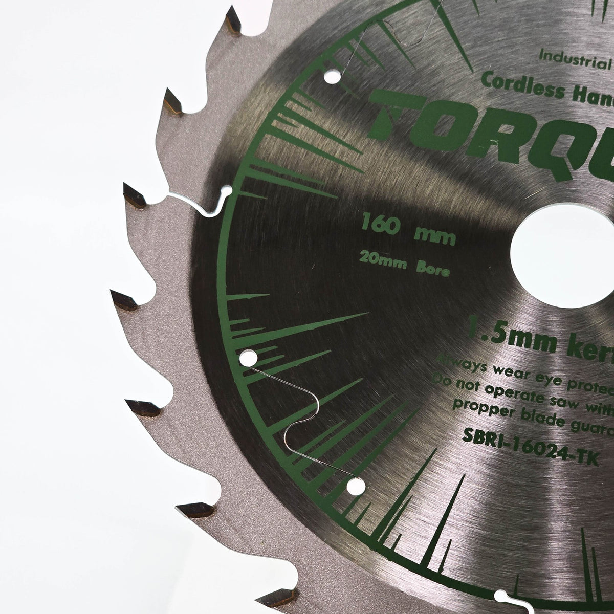Torquata 160mm Extra Thin Kerf Rip Cut Circular Saw Blade for Circular Power Saws