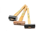 Susa Seisakusho Set of 3 Genno Artisan Hammers - Japanese woodworking hammers set for precise woodworking tasks