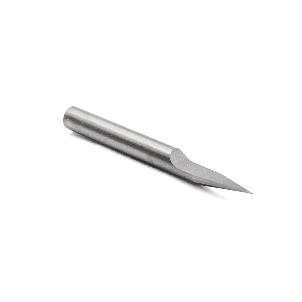 Torquata V Groove CNC Router Bit 30° Angle, 1/4in Shank, for precise routing of plastic and non-ferrous materials