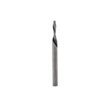 Torquata Twin-Flute Straight Cut CNC Router Bit 1.5mm Diameter - Ideal for routing plastics and non-ferrous materials