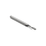 Torquata Twin-Flute Straight Cut CNC Router Bit, 1.5mm Diameter, 1/8in Shank, ideal for routing plastics and non-ferrous materials