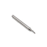 Torquata 1.5mm single-flute upcut spiral solid carbide CNC router bit in Australian woodworking tools store