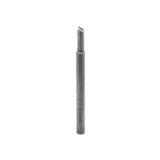 Torquata Single-Flute Upcut Spiral Solid Carbide CNC Router Bit in action on non-ferrous material
