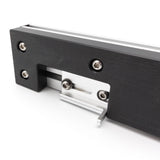 Precisely built Torquata Mitre Guide with Aluminium Fence and Box Joint Accessory in action