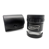 iGaging Optical Loupe Magnifier 10x LED with Leather Case, for fine detailed work