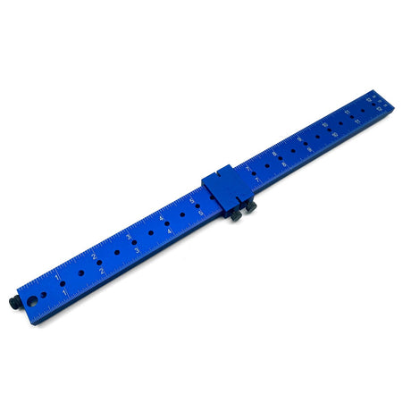 iGaging 3-in-1 Bandsaw Companion Alignment Tool with Sliding Stop, ideal for precise bandsaw setup in woodworking