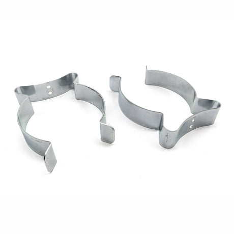 Sherwood 4in Wall Spring Mount Clips for Dust Extraction Hose & Ducting - Keep workshop hoses and ducting organized off the floor