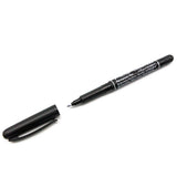 Pica Classic 533 Fine Nib Permanent Marker Pen in use on wood surface