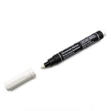 Pica Classic 522 Permanent White Marker with 1-4mm bullet tip, ideal for dark surfaces, water-resistant ink