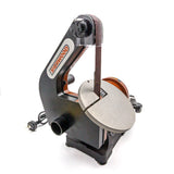 Sherwood 250W Belt & Disc Sander combo machine in Australian workshop setting