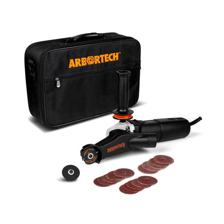Arbortech Mini Carver 50mm Angle Grinder for detailed power carving and sculpting on wood