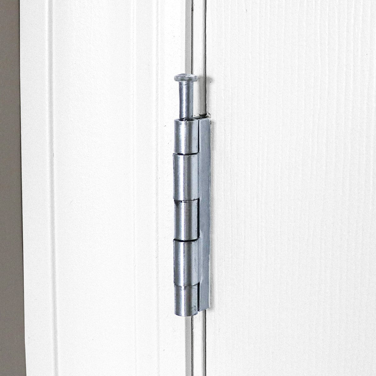 Milescraft Pin Doctor tool removing hinge pin from door