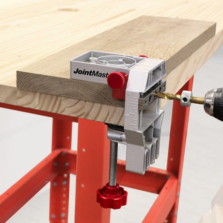 Milescraft JointMaster Dowelling Jig with adjustable self-centering feature in Australian woodworking tools store