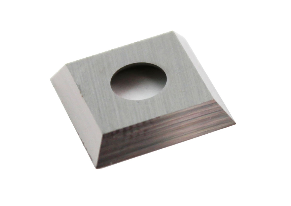 Square tungsten carbide cutter for rougher wood turning tool, part of Torquata TSS-3 & TTKIT-100 sets
