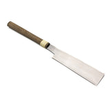 Mitsukawa Kataba Crosscut Japanese Saw 170mm 13TPI Pull Saw in action on hardwoods