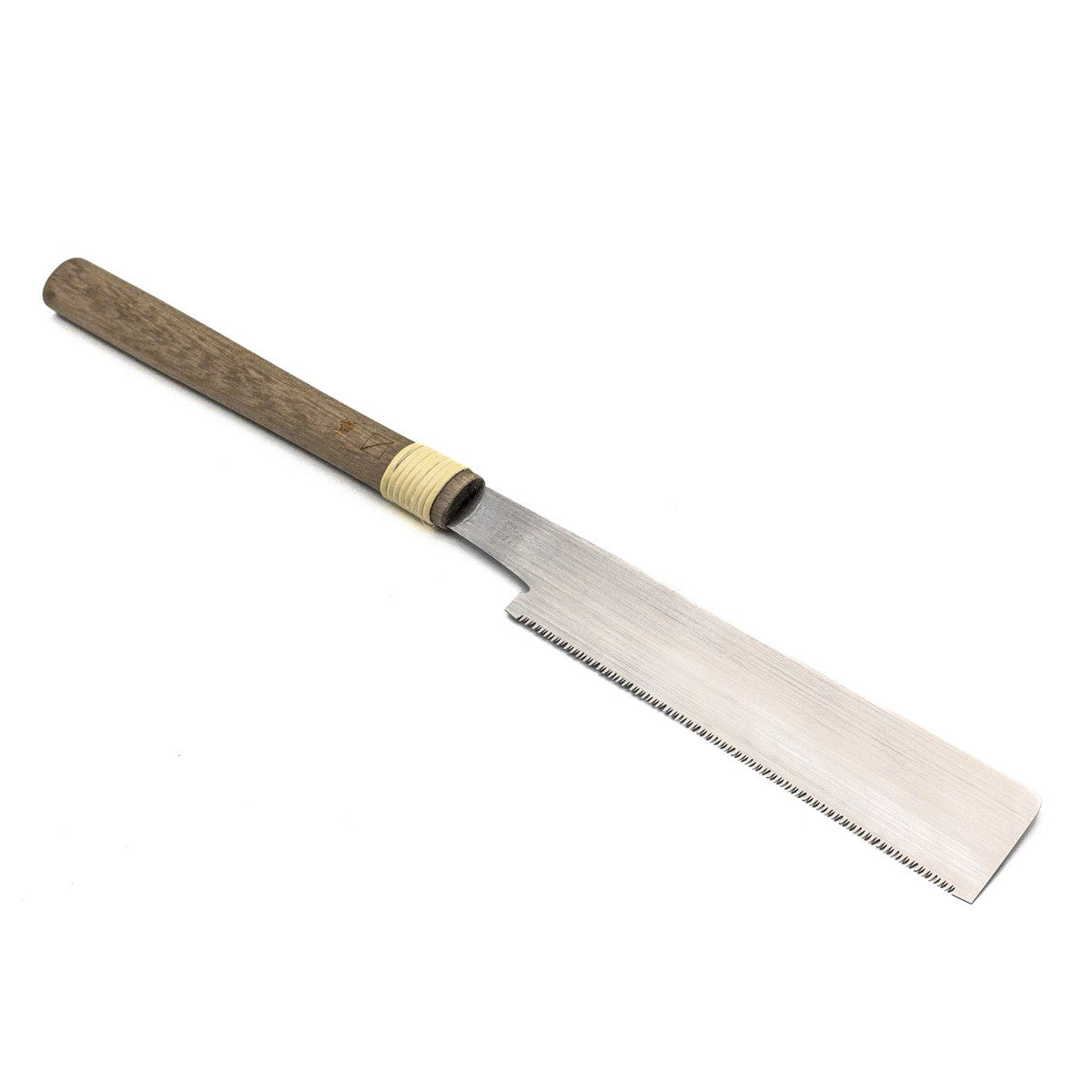 Handmade 170mm Mitsukawa Diagonal Kataba Japanese Pull Saw for precise cuts in hardwoods