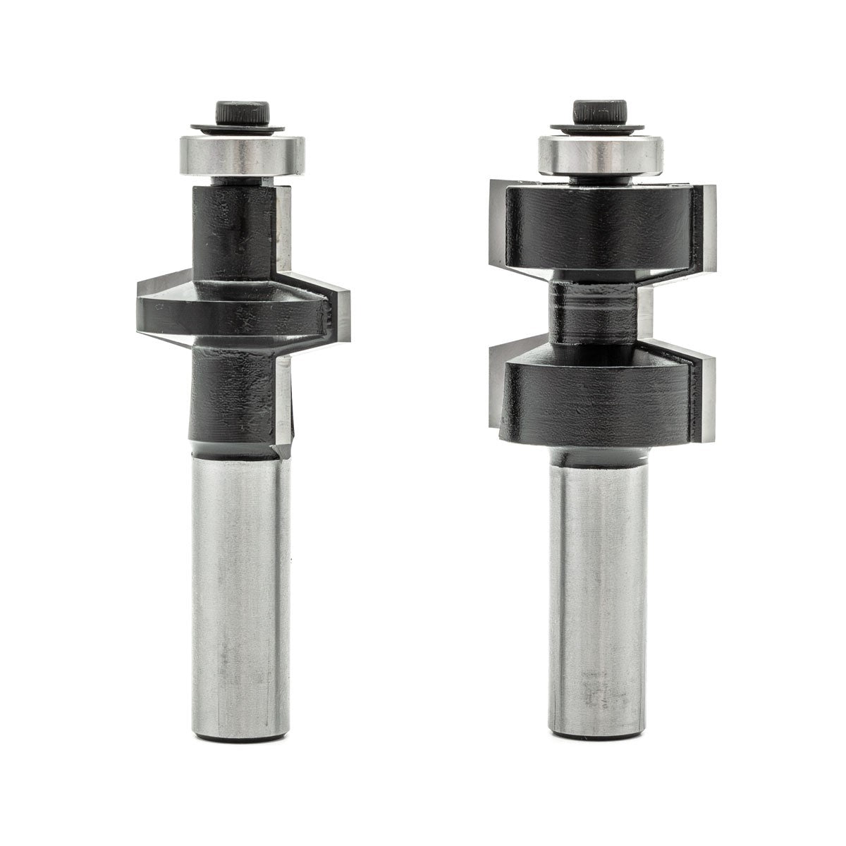 Torquata Bevel Glue Joint Router Bit Set in action on a woodworking project
