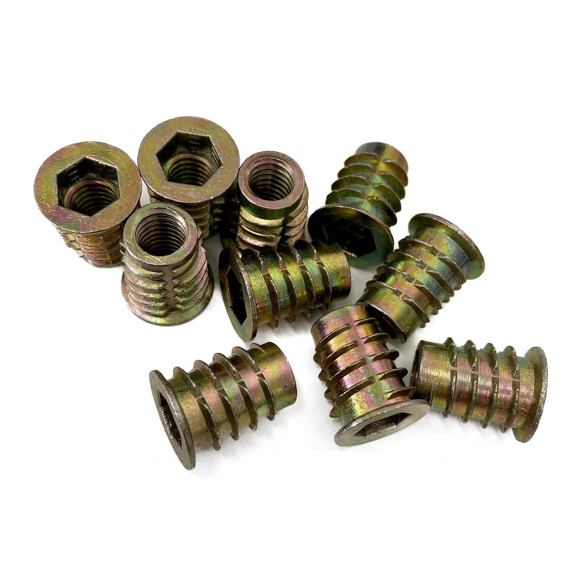Torquata 5/16in Insert Nuts for T-Track Bolts - Pack of 10 - Woodworking Tools Australia