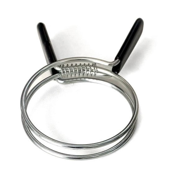 Sherwood Easy Release Dust Hose Clamps 63mm Diameter in workshop setting