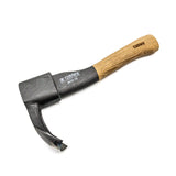 Narex Small Adze with 50mm Blade Width, 290mm Handle, and Leather Sheath - Woodworking Tool for Trimming, Shaping, and Smoothing Wood surfaces