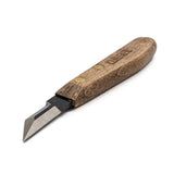 Narex PROFI Notching Carving Knife 40mm blade, versatile tool for woodcarving, shoulder work, and chip carving