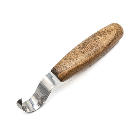 Narex PROFI Spoon Carving Knife 45mm Blade Small Radius Right Hand woodworking tool in action