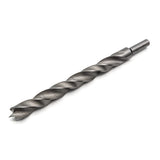 Fisch Professional HSS Brad Point Long Drill Bits in action, showcasing high-performance and precision drilling