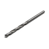 Fisch Standard HSS Brad Point Drill Bits in action, drilling smoothly through wood with precision