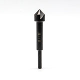 Fisch Rose Head Countersink Drill Bits in use on hardwood surface