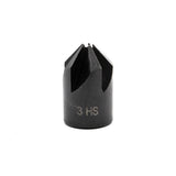 Fisch Rose Countersink Bits for Drill Bits - Hardened steel construction for precise drilling and countersinking in one step