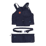 RZMask 3-in-1 Woodworkers Apron in full-length mode with magnetised pocket