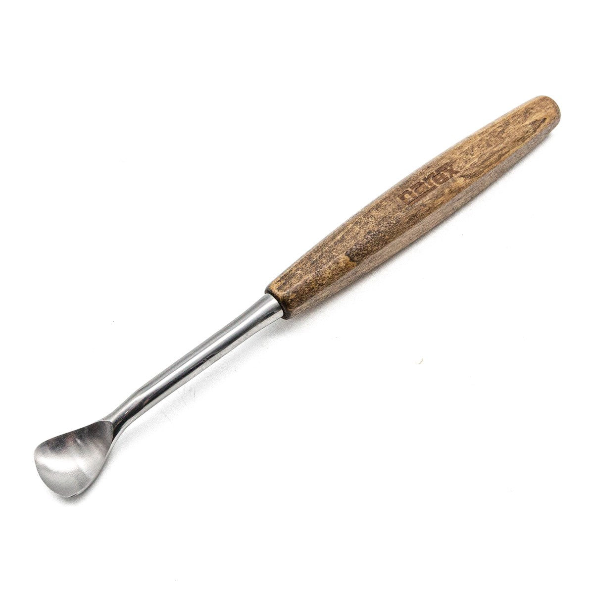 Professional grade Narex Spoon Carving Gouge Chisel with 20 x 25mm blade, ideal for woodcarving enthusiasts and professionals