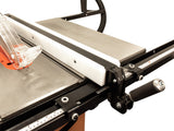Sherwood 12in Hybrid Cabinet Table Saw in workshop setting