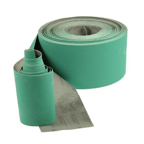 DeerFox 180 Grit Abrasive Sandpaper Roll Cloth Backed 100mm Wide 25m Long in a roll