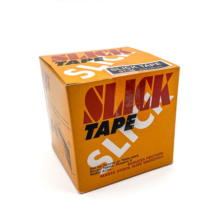 Self-adhesive polyethylene Slick Tape for low-friction woodworking applications
