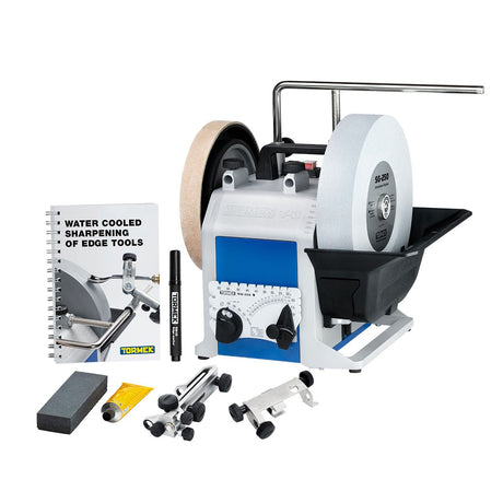 Premium Tormek T-8 Wet Stone Grinder sharpening knives and tools, high quality sharpening system from Sweden
