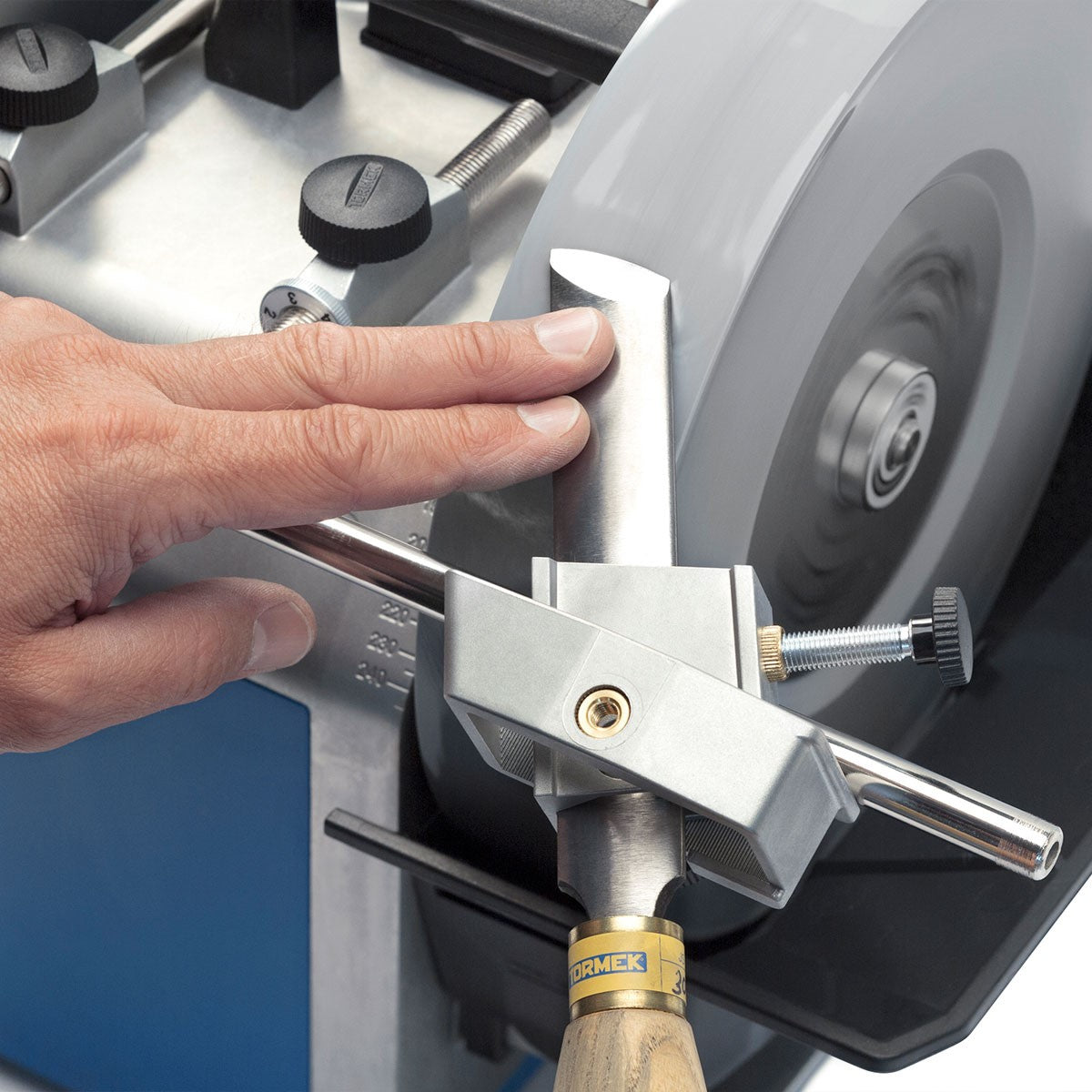 Tormek Wetstone Grinder Multi Turning Tool Jig - Premium sharpening system for woodworkers. Made in Sweden