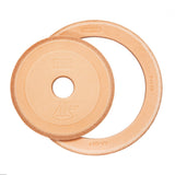 Tormek Wetstone Grinder Profiled Leather Honing Wheel Spare Disc - Premium sharpening tool for woodworkers