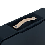 Tormek leather-handled sharpening case, premium quality woodworking tool storage solution
