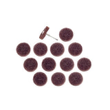 MicroJig Set of 14 BLADECLEAN CPR Discs for 1/8in Rotary Tools - Blade cleaning and renewing discs in action