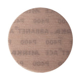 Mirka Abranet Ace Ceramic Sanding Disc 150mm 50 Pack in action on wood surface