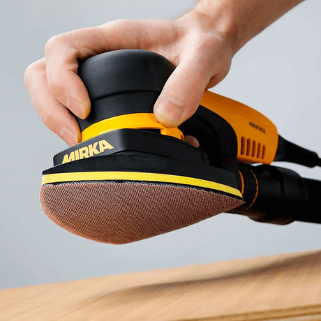 Mirka Abranet DEOS DELTA Sanding Sheet Pack of 50 in action