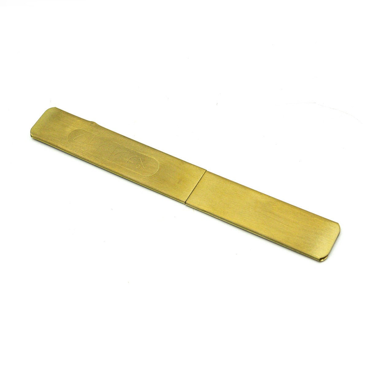 Yoshiharu Hamono Brass Handled Kiridashi Marking Knife, versatile and elegant woodworking utility tool in Australian store