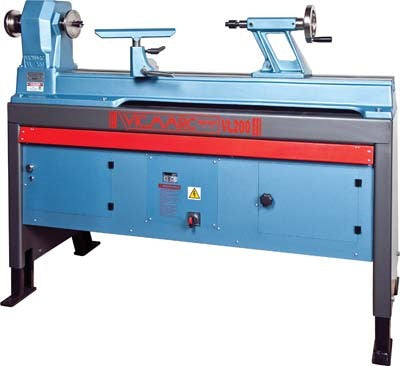 Vicmarc VL200L Wood Lathe Long Adjustable Stand Mount 2HP EVS Australian made high-performance lathe on stand