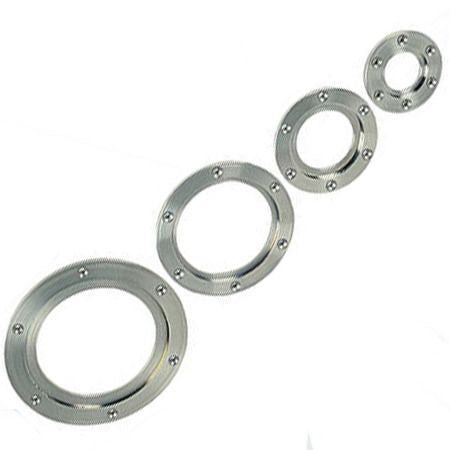 Vicmarc Face Plate Rings for remounting prepared blanks directly onto chuck jaws, ideal for turning green wood